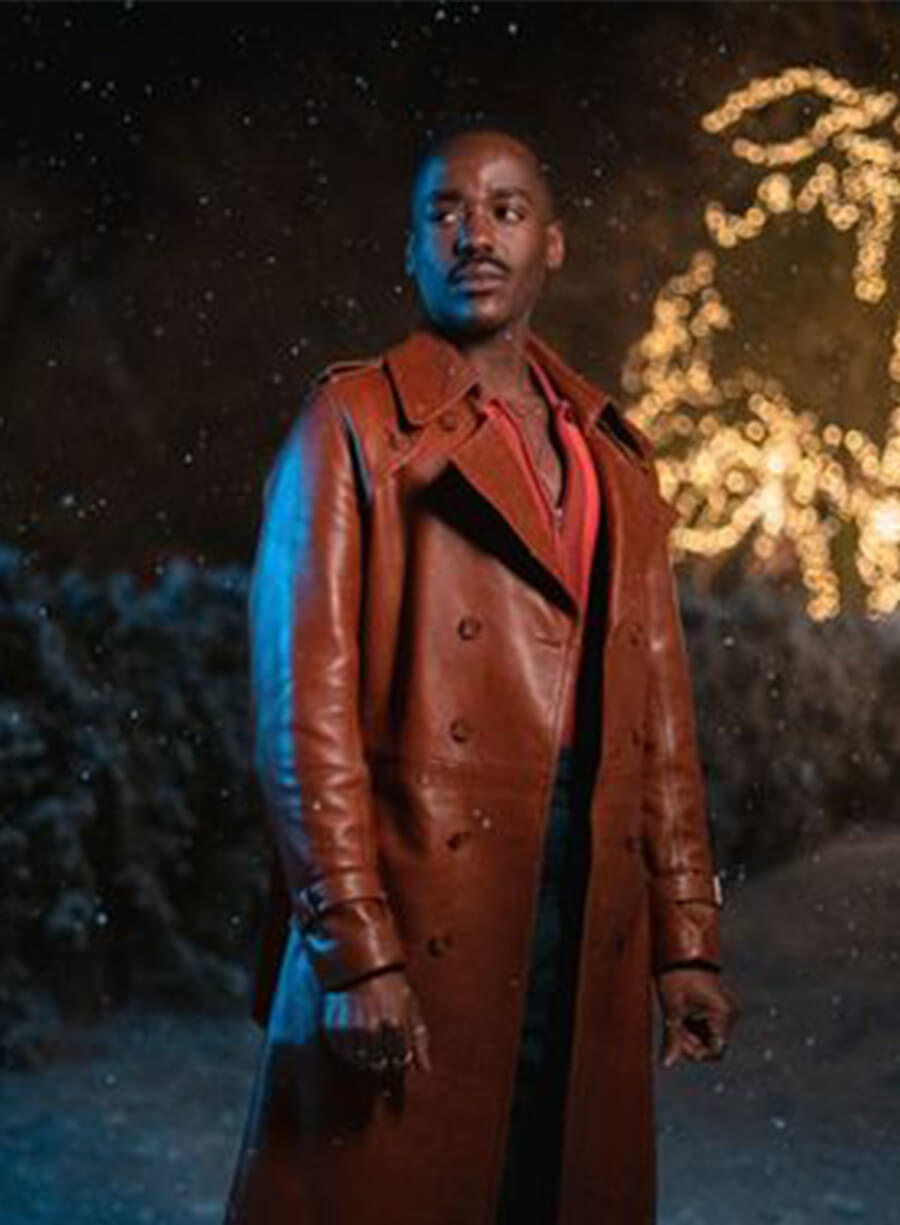 Doctor Who 15th Doctor Leather Coat