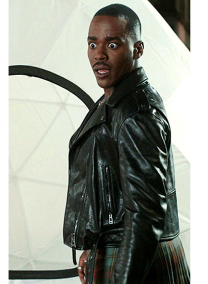 Doctor Who Fifteenth Doctor Black Leather Jacket
