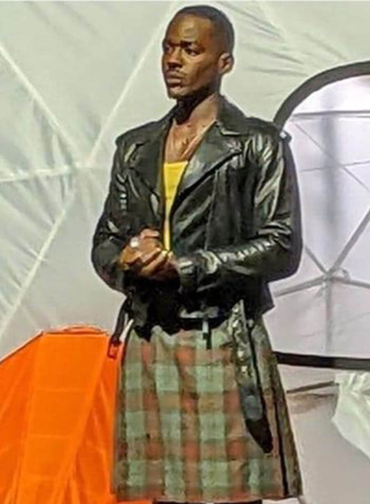 Doctor Who Fifteenth Doctor Black Leather Jacket