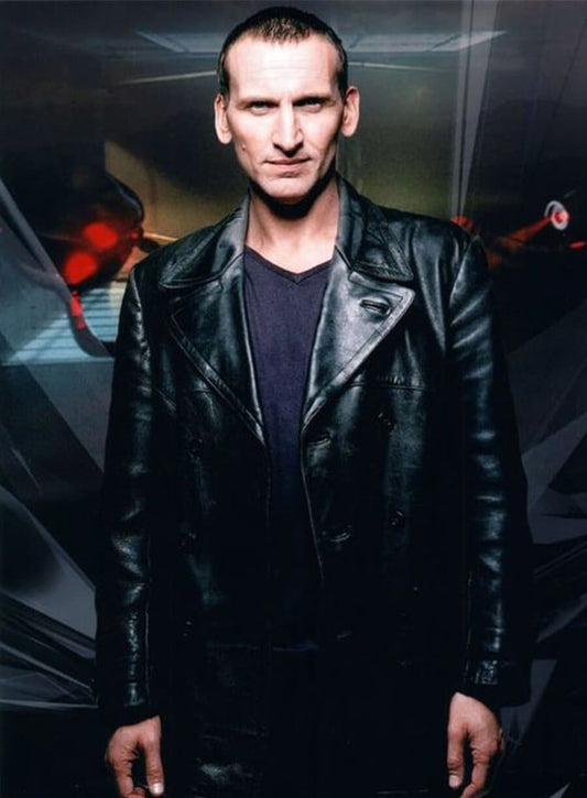 Ninth Doctor Doctor who Leather Coat