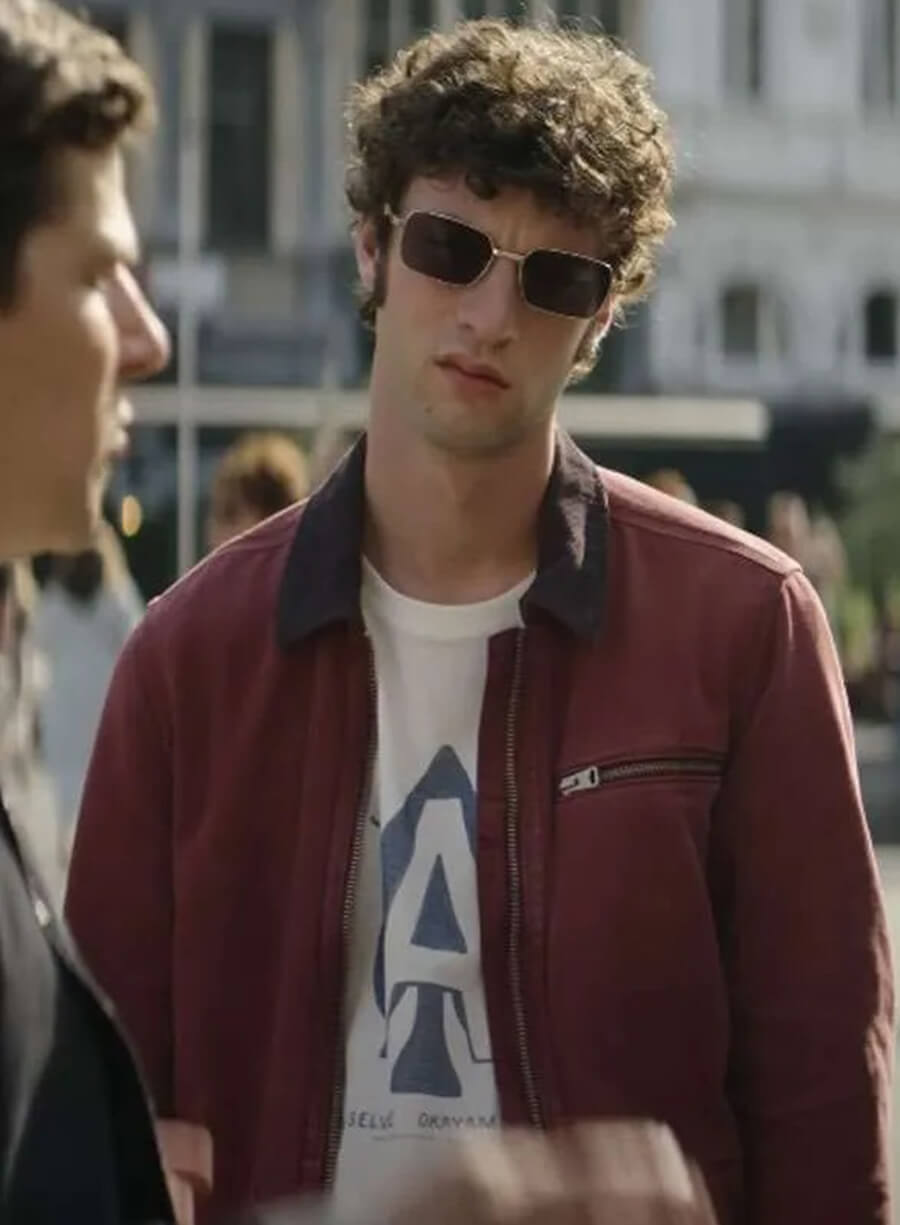 Dominic Sessa Now You See Me 3 Red Jacket