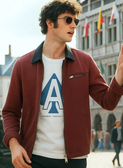 Dominic Sessa Now You See Me 3 Red Jacket