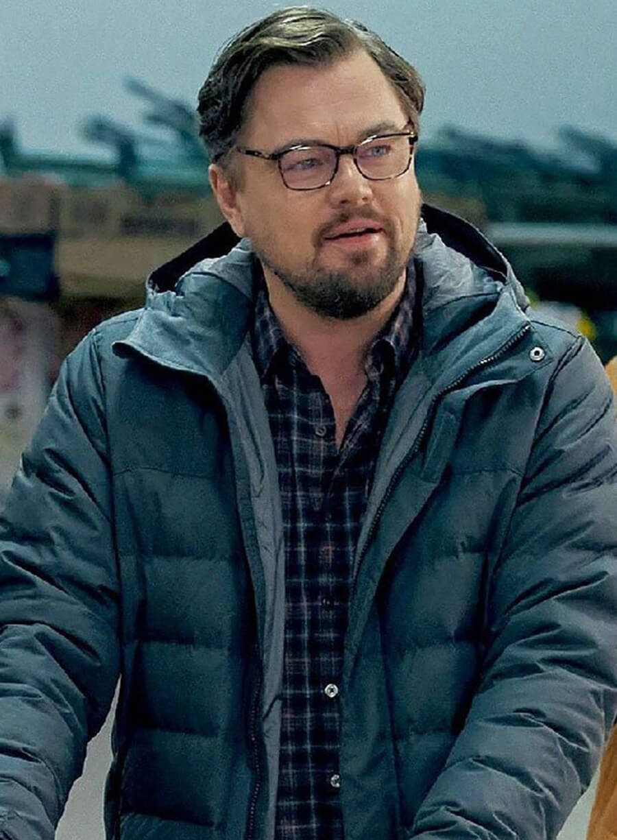 Don’t Look Up Leonardo DiCaprio Black Jacket