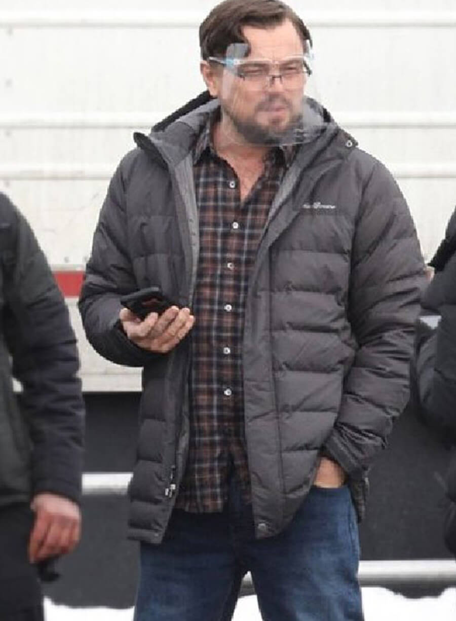 Don’t Look Up Leonardo DiCaprio Black Jacket