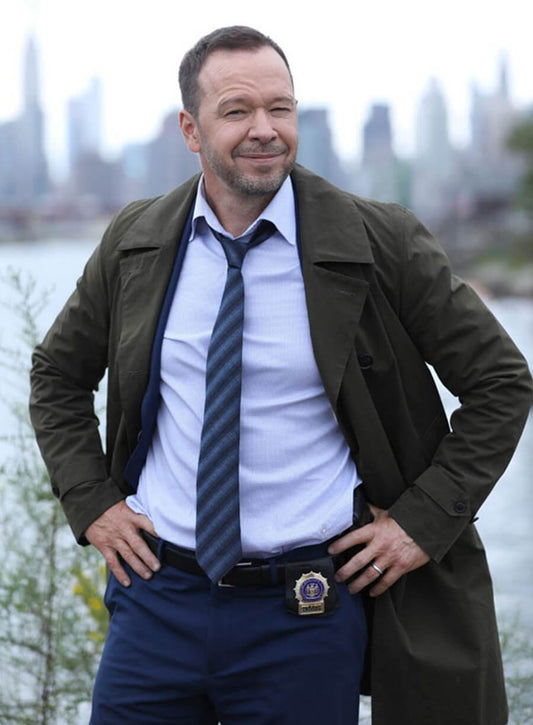 Donnie Wahlberg Blue Bloods Green Coat