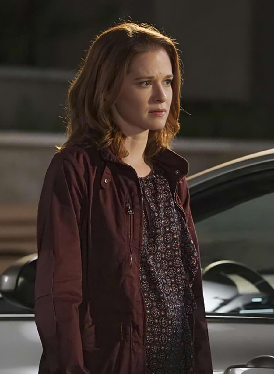 Dr. April Kepner Grey’s Anatomy Maroon Jacket