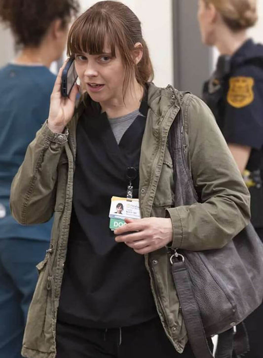 Dr. Cassie McKay The Pitt Green Jacket