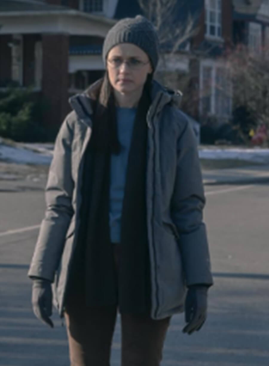 Dr. Emily Malek The Handmaid’s Tale Grey Jacket