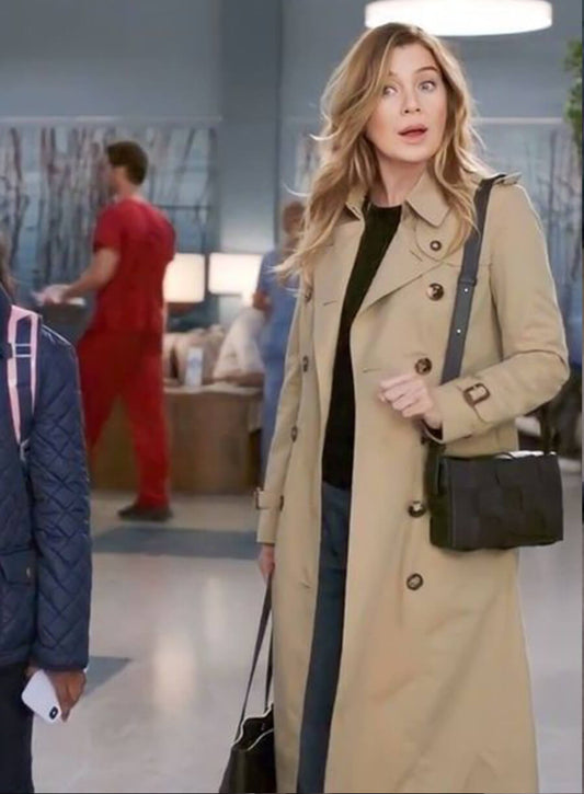 Dr. Meredith Grey’s Anatomy Trench Coat