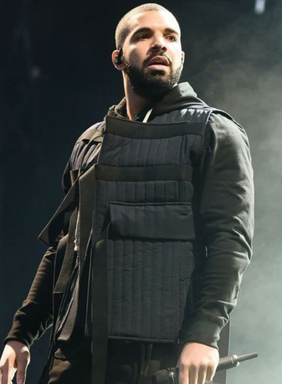 Drake Blue Quilted Strap Vest