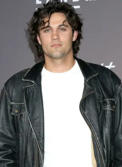 Drake Rodger Landman Black Leather Jacket
