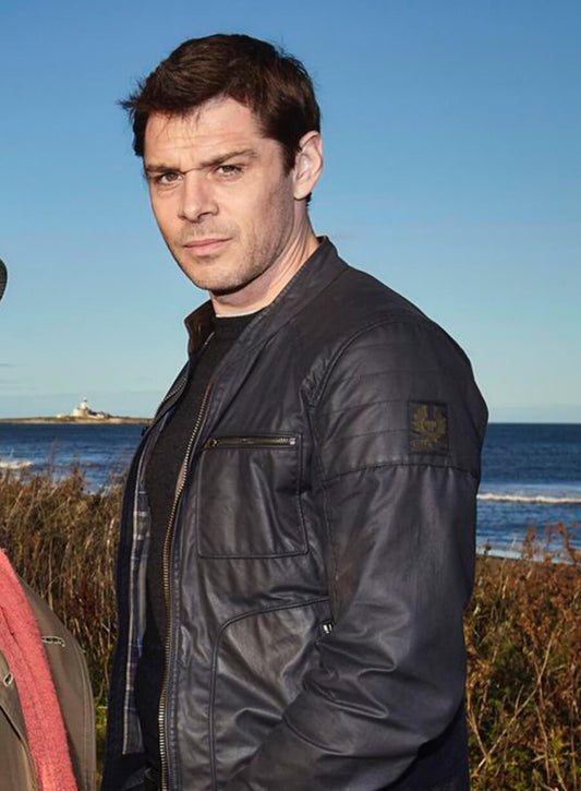 DS Aiden Healy Vera Black Leather Jacket
