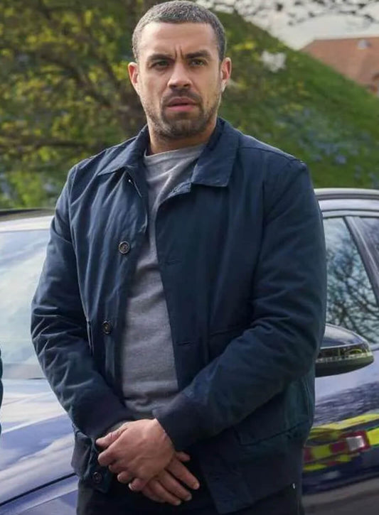 DS Jake Hunter Patience Blue Cotton Jacket