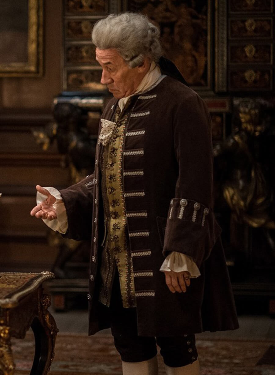Duke of Sandringham Outlander Brown Wool Coat