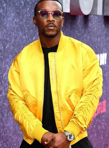 Dushane Top Boy Yellow Bomber Jacket