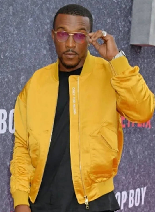 Dushane Top Boy Yellow Bomber Jacket