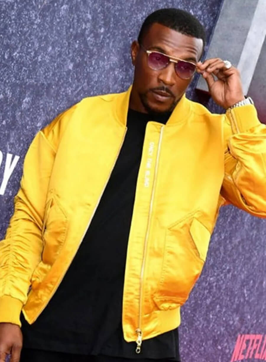 Dushane Top Boy Yellow Bomber Jacket