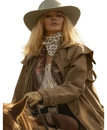 Dutton Ranch 2026 Beth Dutton Brown Coat