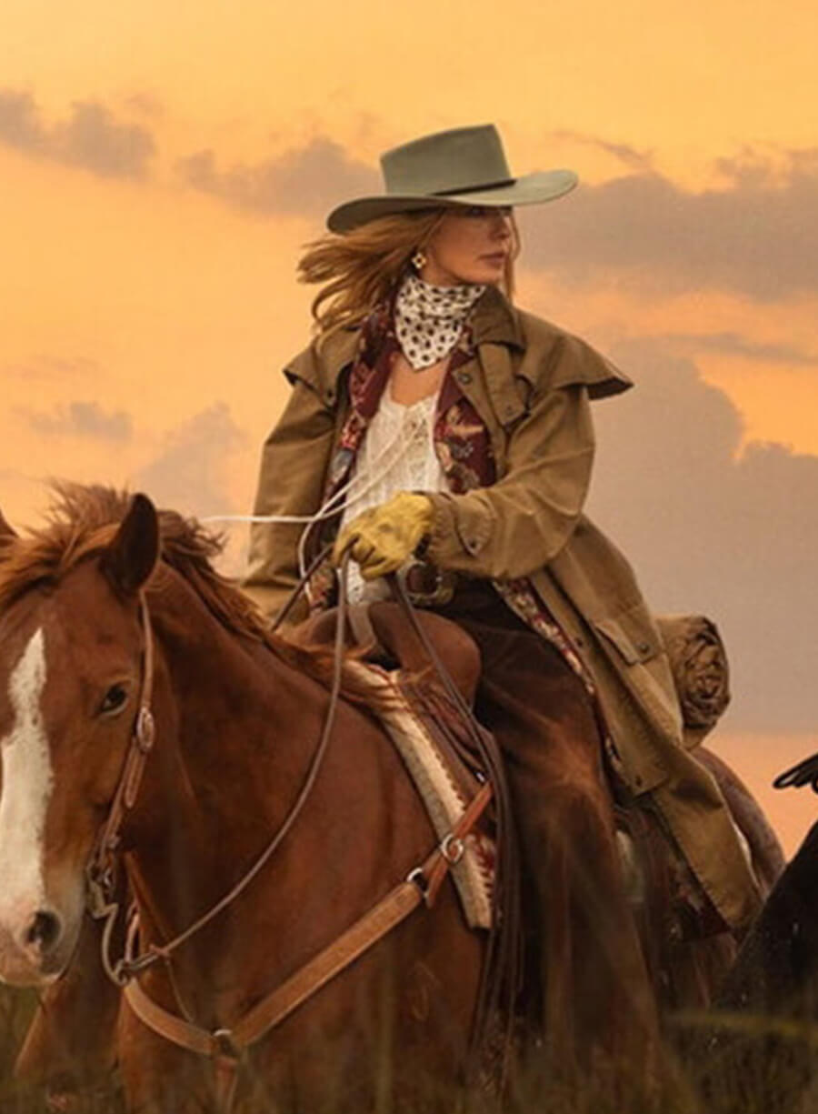 Dutton Ranch 2026 Beth Dutton Brown Coat