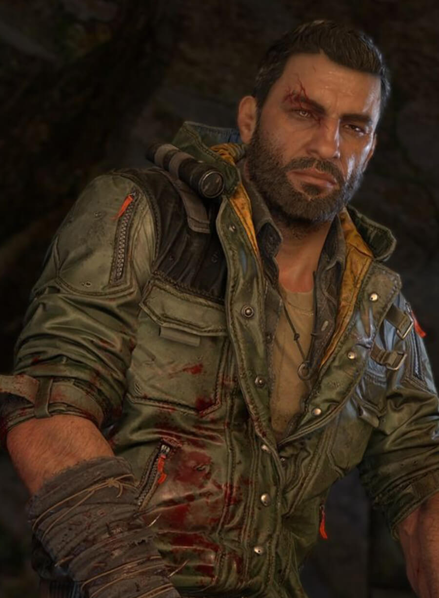 Dying Light 2 The Beast Survivor Cosplay Leather Jacket