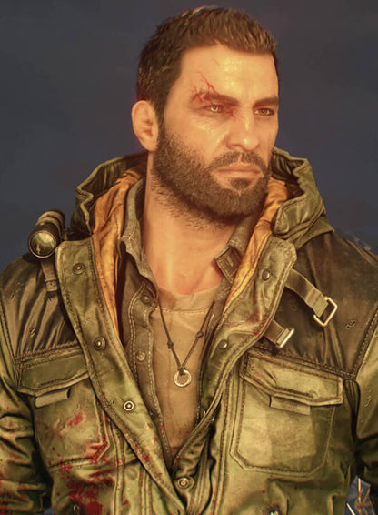Dying Light 2 The Beast Survivor Cosplay Leather Jacket