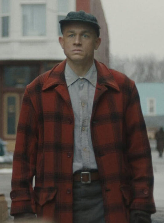 Ed Gein Monster S03 Red Plaid Jacket