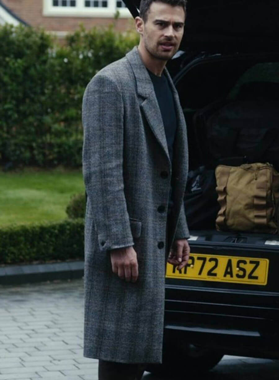 Eddie Halstead Grey Coat