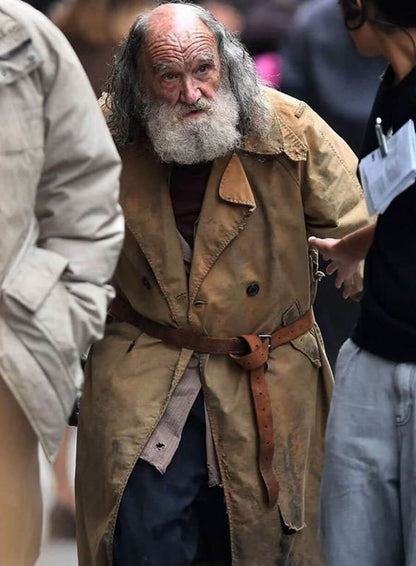 Eddie Marsan Clayface 2026 Brown Coat