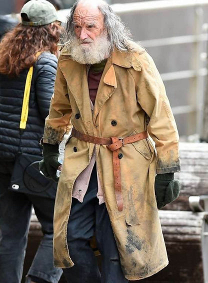 Eddie Marsan Clayface 2026 Brown Coat