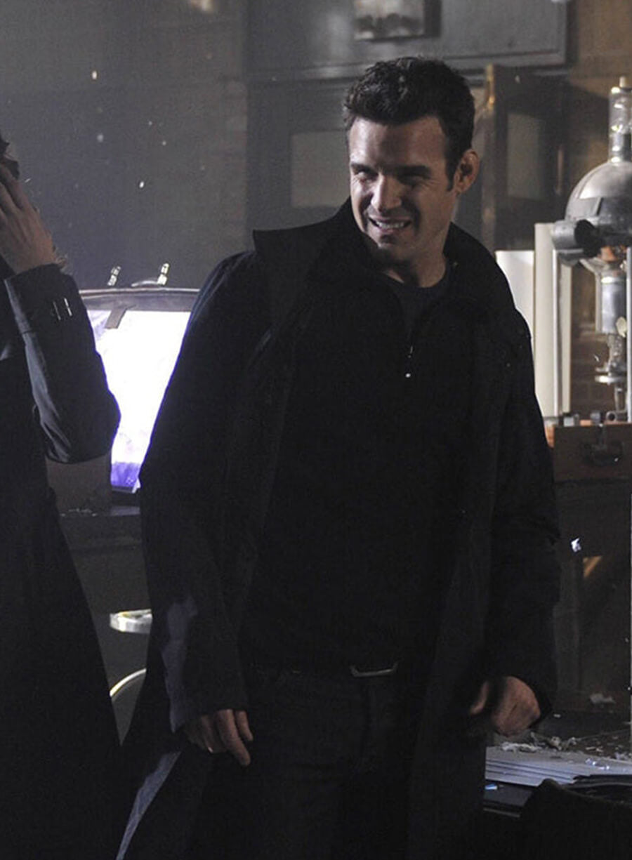 Eddie McClintock Warehouse 13 S01 Black Coat