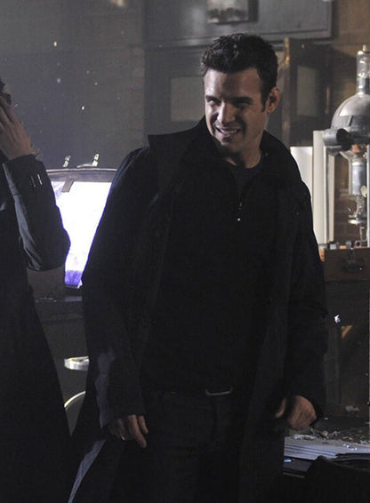 Eddie McClintock Warehouse 13 S01 Black Coat