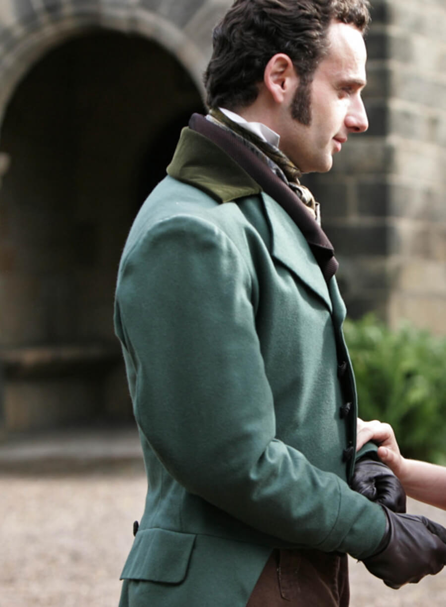 Edgar Linton Wuthering Heights Green Tailcoat