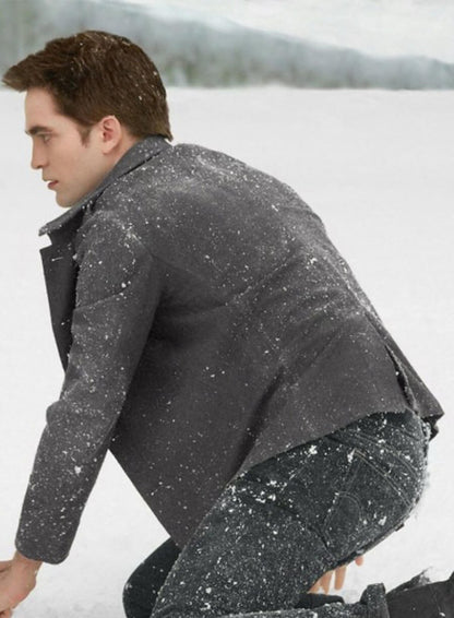 Edward Cullen The Twilight Saga: Breaking Dawn 2 Grey Jacket