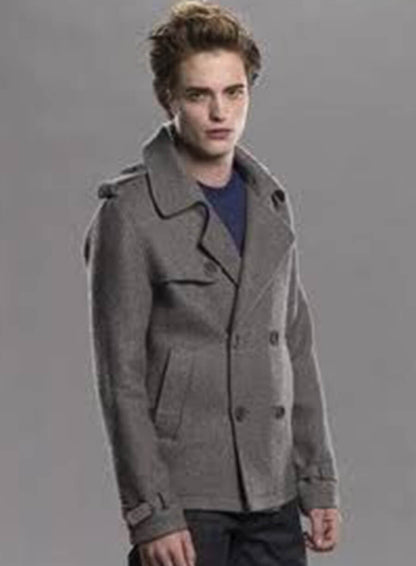 Edward Cullen Twilight Wool Pea Coat