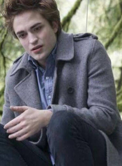 Edward Cullen Twilight Wool Pea Coat
