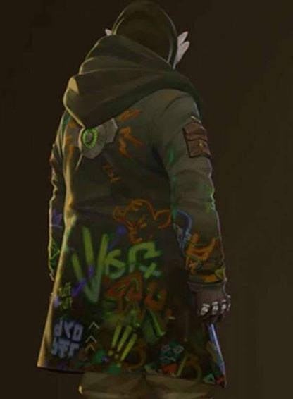 Ekko Arcane Green Hooded Jacket