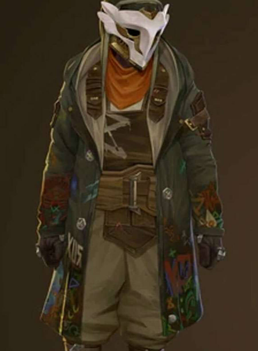 Ekko Arcane Green Hooded Jacket