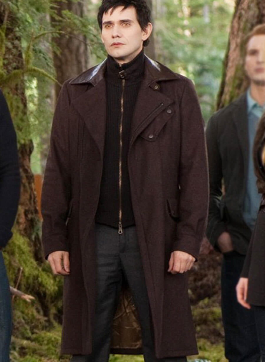 Eleazar Maroon The Twilight Saga: Breaking Dawn 2 Maroon Coat