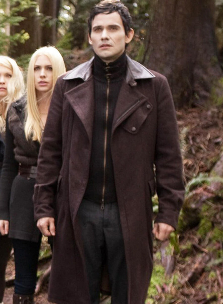 Eleazar Maroon The Twilight Saga: Breaking Dawn 2 Maroon Coat