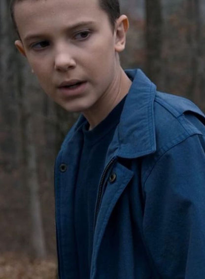 Eleven Cotton Blue Jacket
