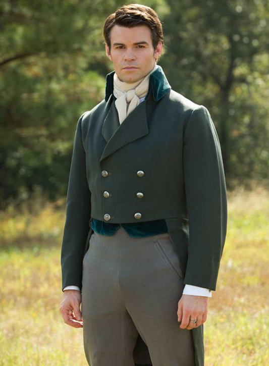 Elijah Mikaelson The Originals S01 Green Tailcoat