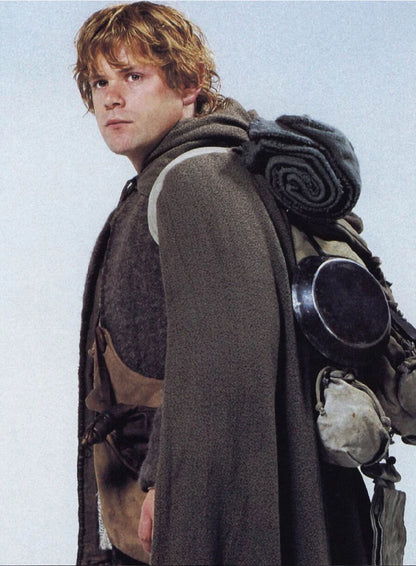 Elijah Wood The Lord of the Rings Frodo Grey Cloak