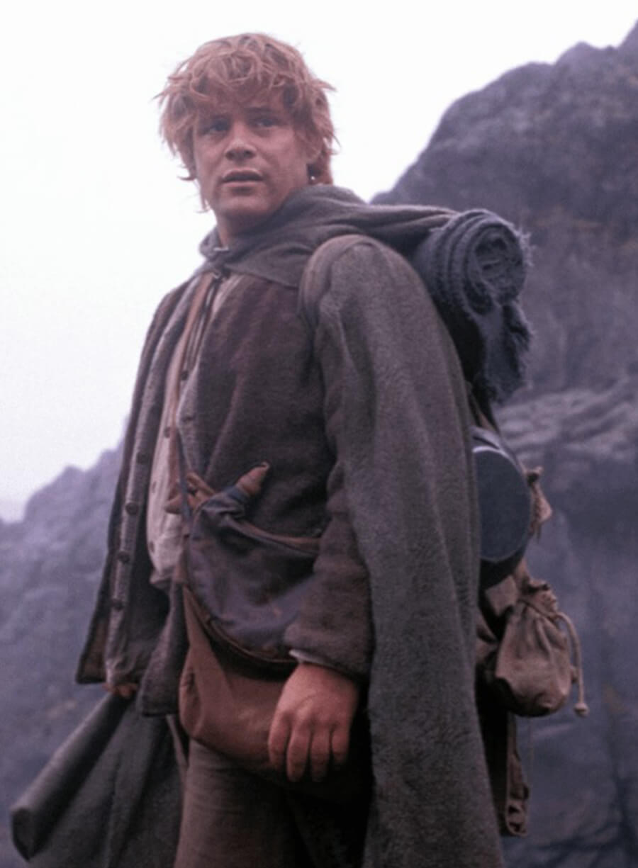 Elijah Wood The Lord of the Rings Frodo Grey Cloak