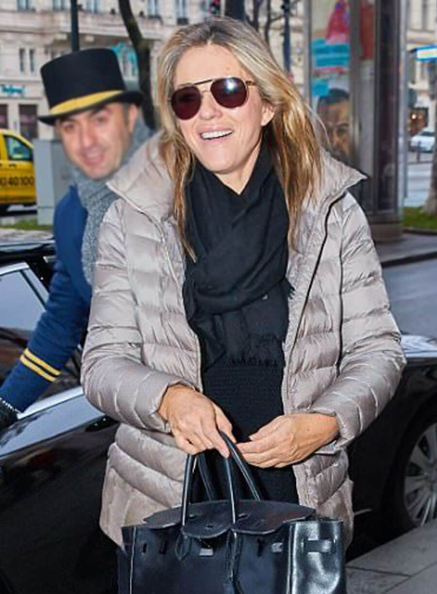 Elizabeth Hurley Grey Jacket