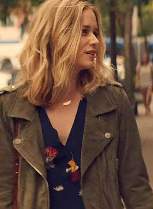 Elizabeth Lail You S1 Beck Leather Jacket