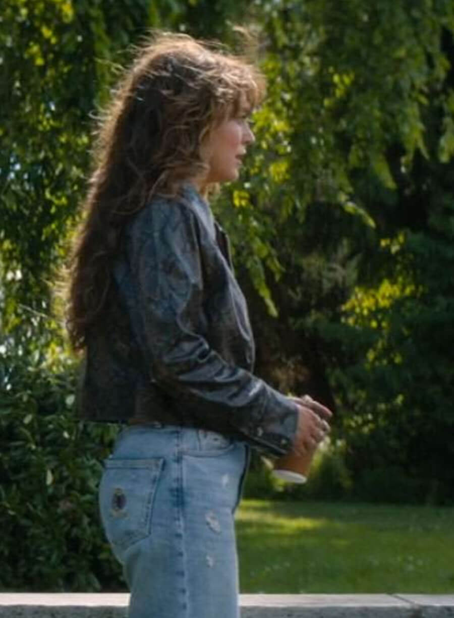 Ella Bright Off Campus 2026 Leather Jacket