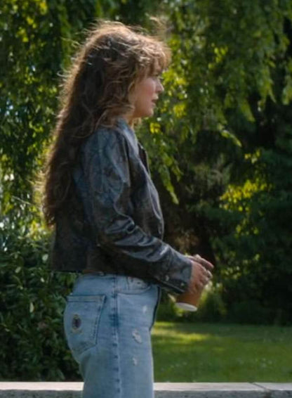 Ella Bright Off Campus 2026 Leather Jacket