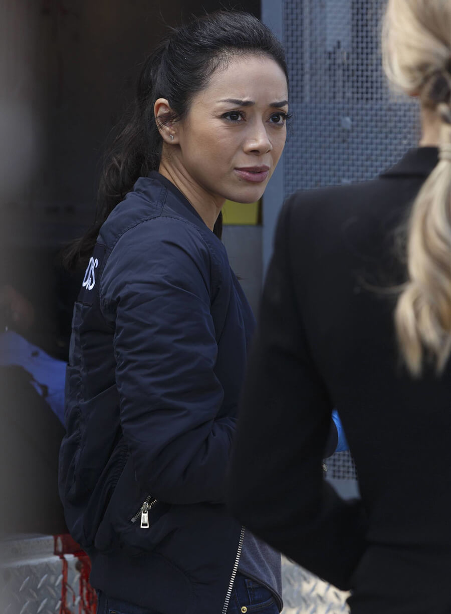 Ella Lopez Lucifer S02 Blue Jacket