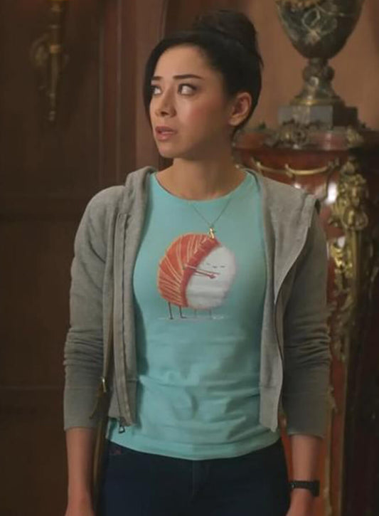 Ella Lopez Lucifer S03 Grey Jacket