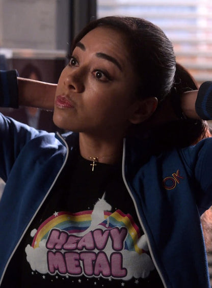 Ella Lopez Lucifer S04 Blue Jacket